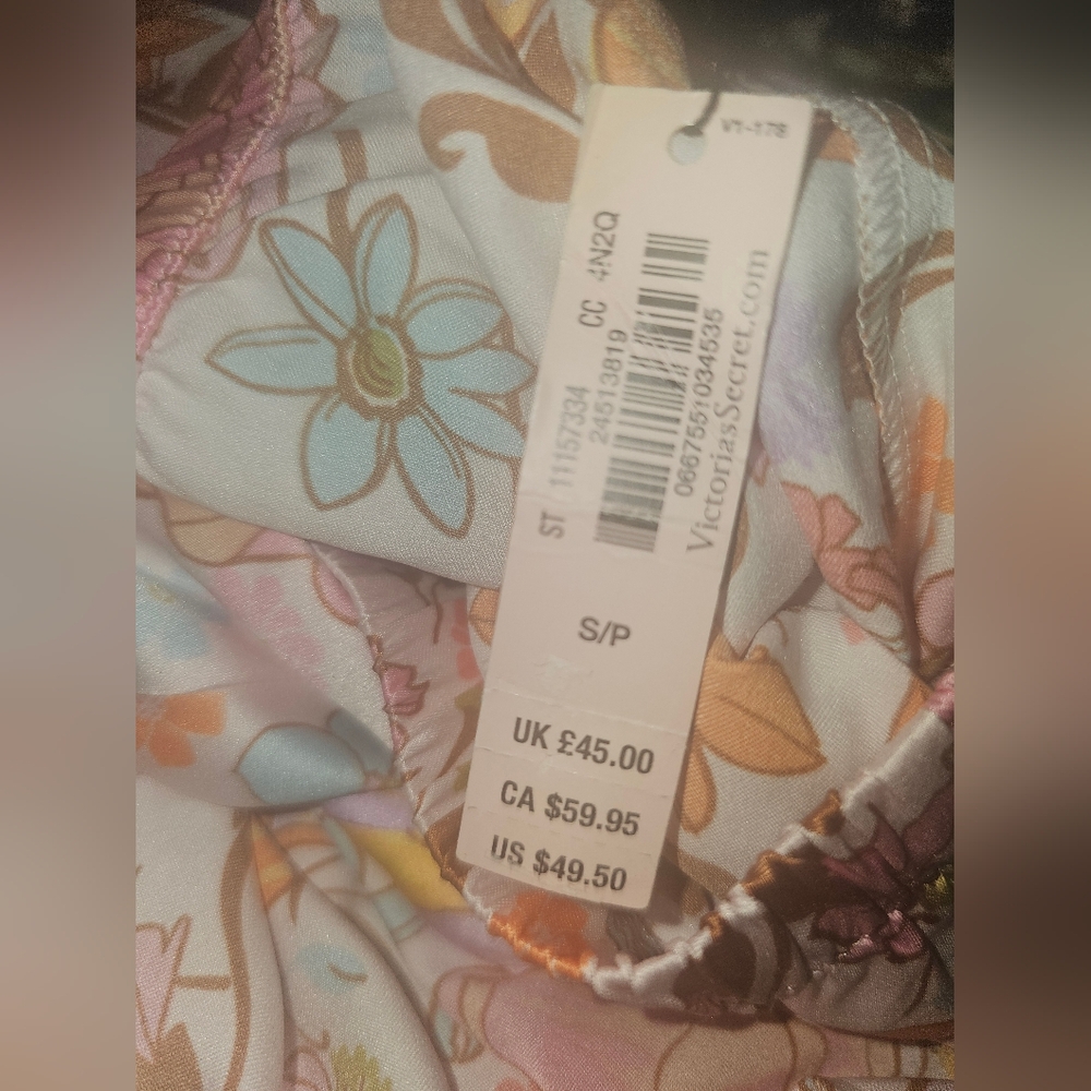 Victoria Secret Floral Print Pajama Pants - Picture 4 of 5